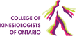 logo for College of Kinesiologists of Ontario